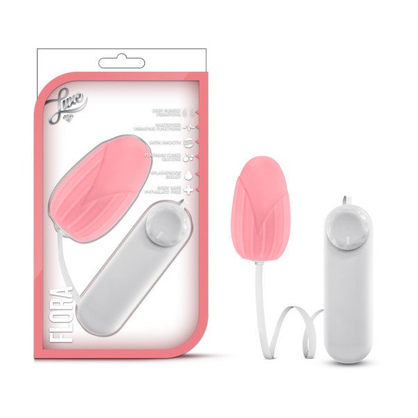 LUXE FLORA BULLET W/ SILICONE SLEEVE PINK